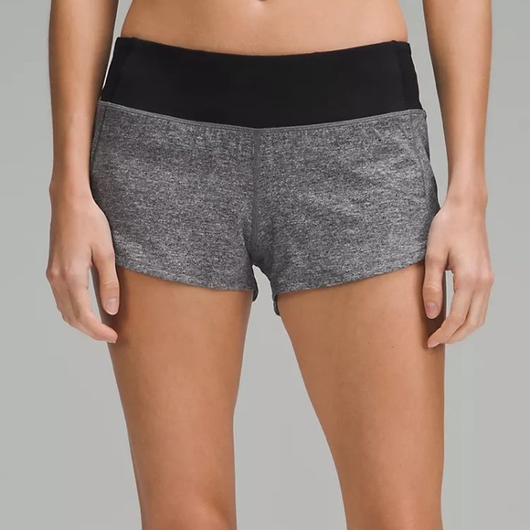 lululemon athletica Pants - SOLD❌ lululemon heather lux multi black low-rise shorts